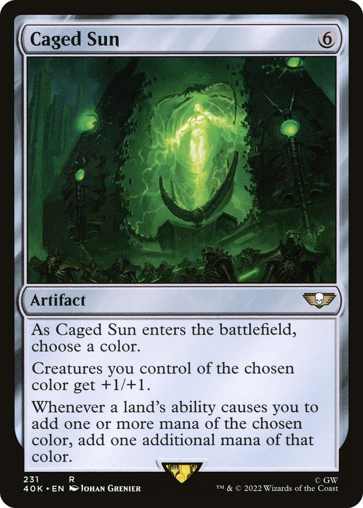 2022 Magic: The Gathering Warhammer 40,000 2022 Magic: The Gathering Warhammer 40,000 #231 trading card