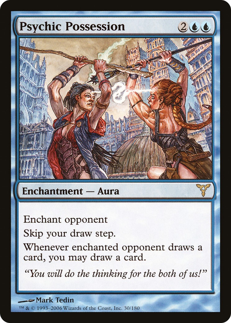 2006 Magic: The Gathering Dissension 2006 Magic: The Gathering Dissension #30 trading card