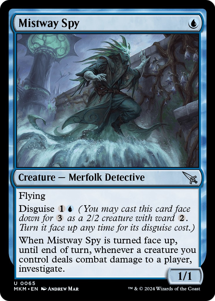 2024 Magic: The Gathering Murders at Karlov Manor 2024 Magic: The Gathering Murders at Karlov Manor #65 trading card