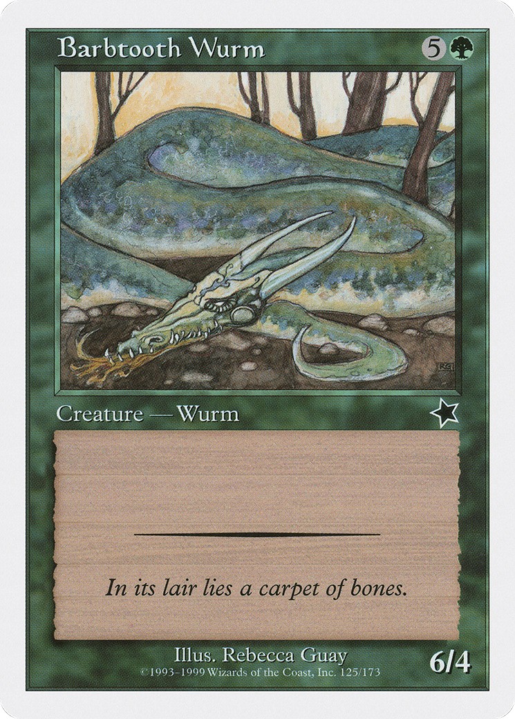 1999 Magic: The Gathering Starter 1999 Magic: The Gathering Starter #125 trading card