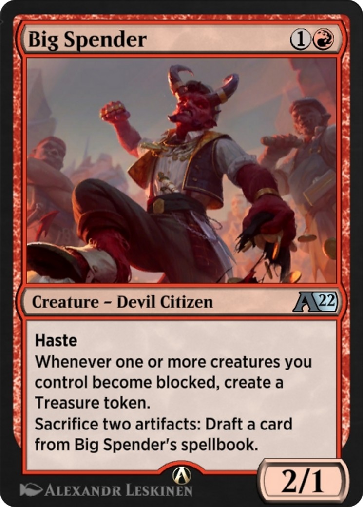 2022 Magic: The Gathering Alchemy: New Capenna Big Spender #10 trading card