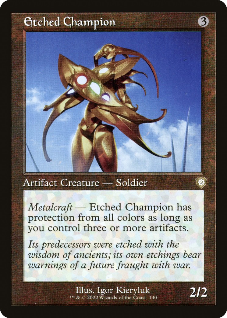 Etched Champion - Image 1