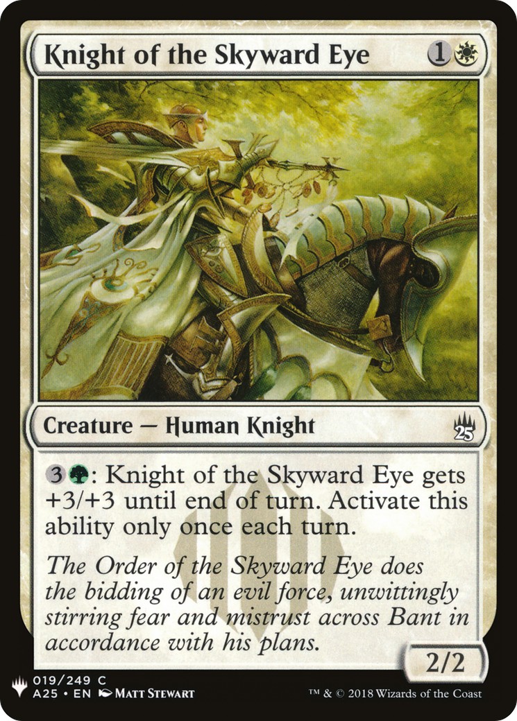 2019 Magic: The Gathering The List 2019 Magic: The Gathering The List #A25-19 trading card