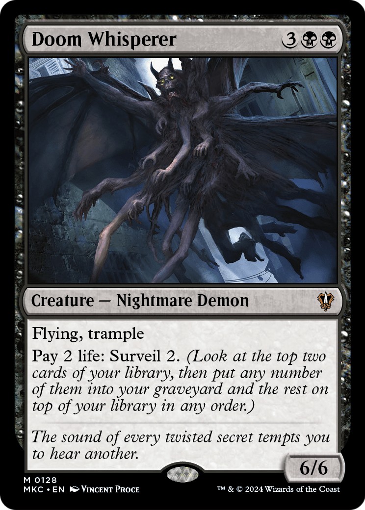 2024 Magic: The Gathering Murders at Karlov Manor 2024 Magic: The Gathering Murders at Karlov Manor #128 trading card