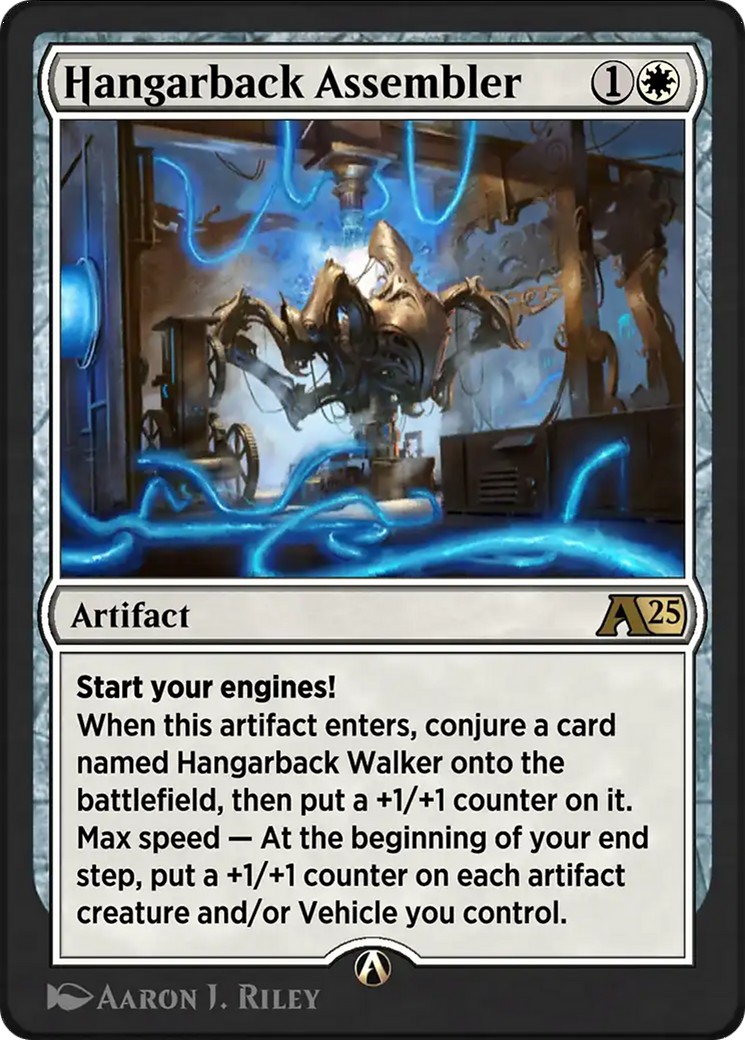 2025 Magic: The Gathering Alchemy: Aetherdrift Hangarback Assembler #1 trading card