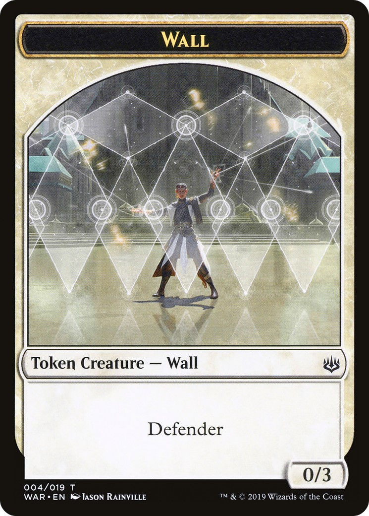 2019 Magic: The Gathering War of the Spark Tokens 2019 Magic: The Gathering War of the Spark Tokens #4 trading card