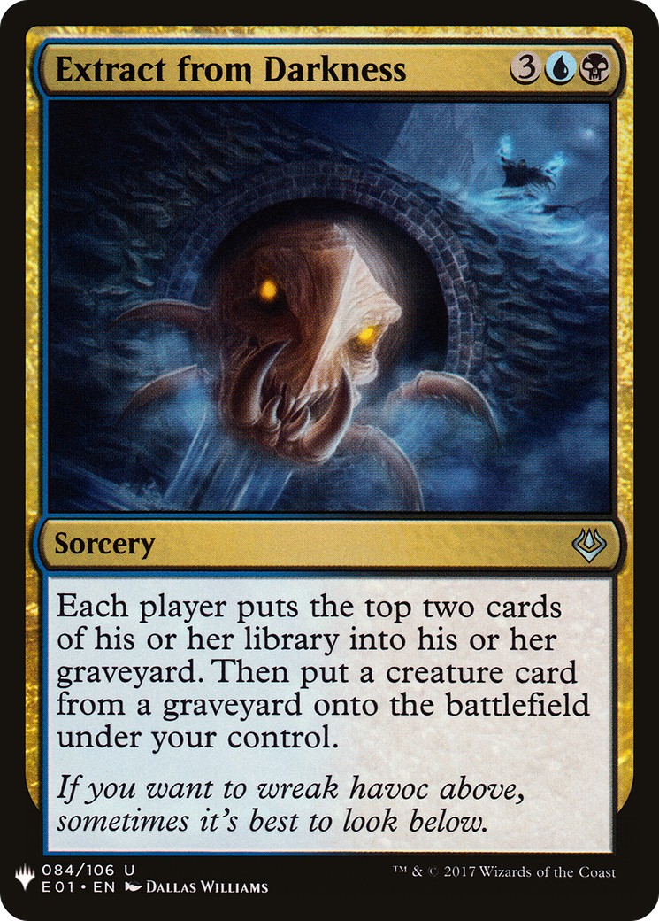 2019 Magic: The Gathering The List 2019 Magic: The Gathering The List #E01-84 trading card