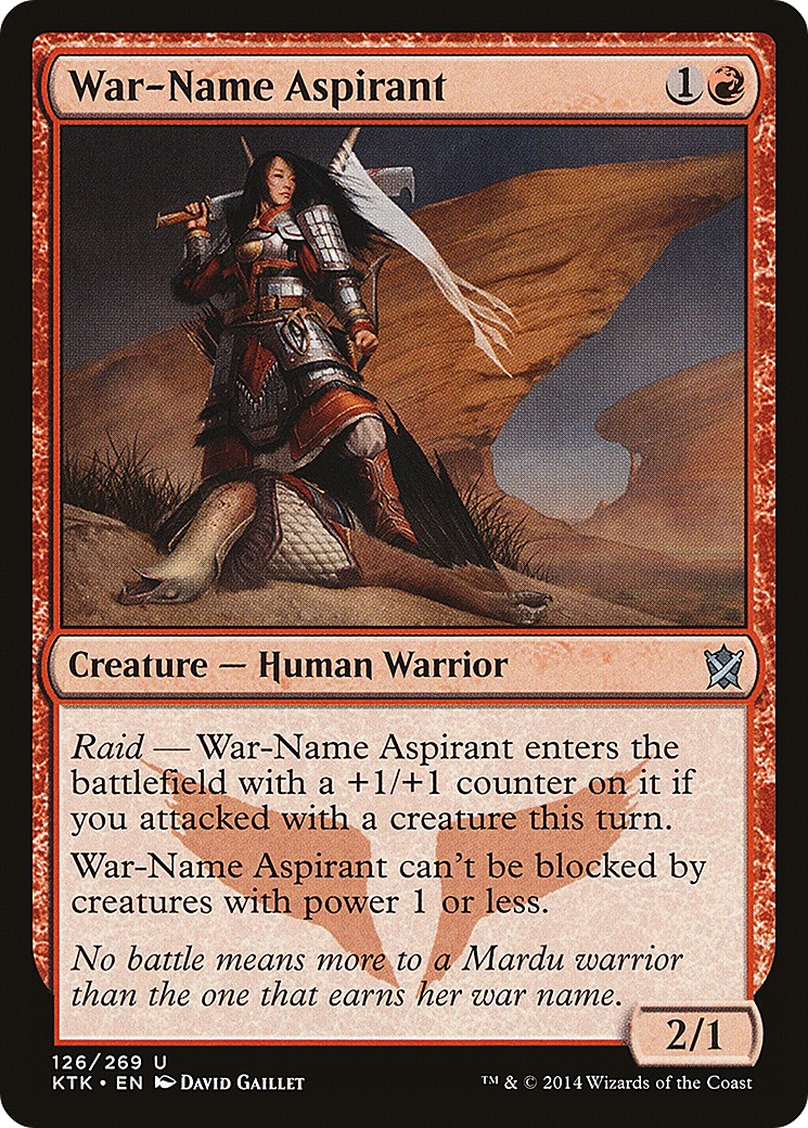 War-Name Aspirant - Image 1