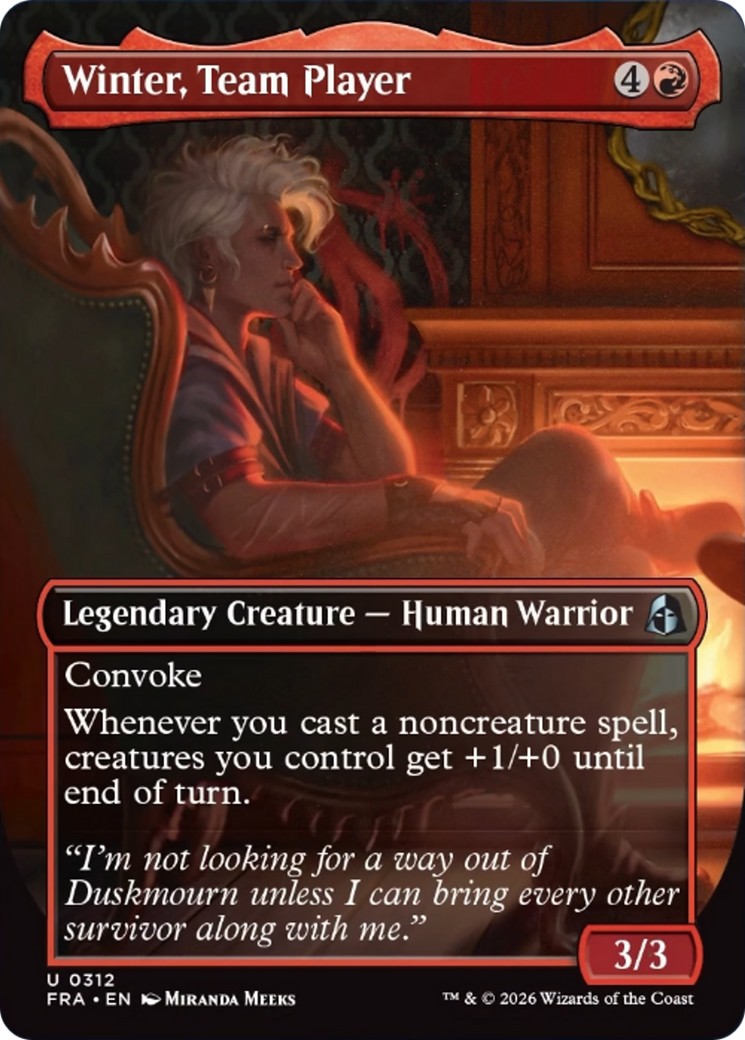 Winter, Team Player - Image 1