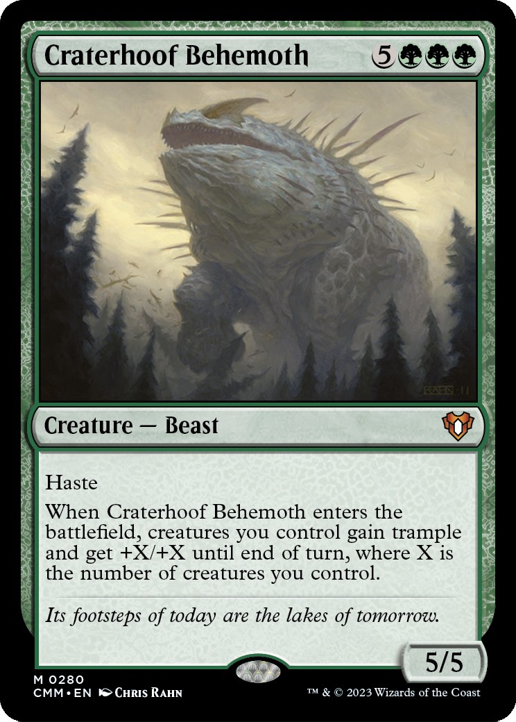 Craterhoof Behemoth - Image 1