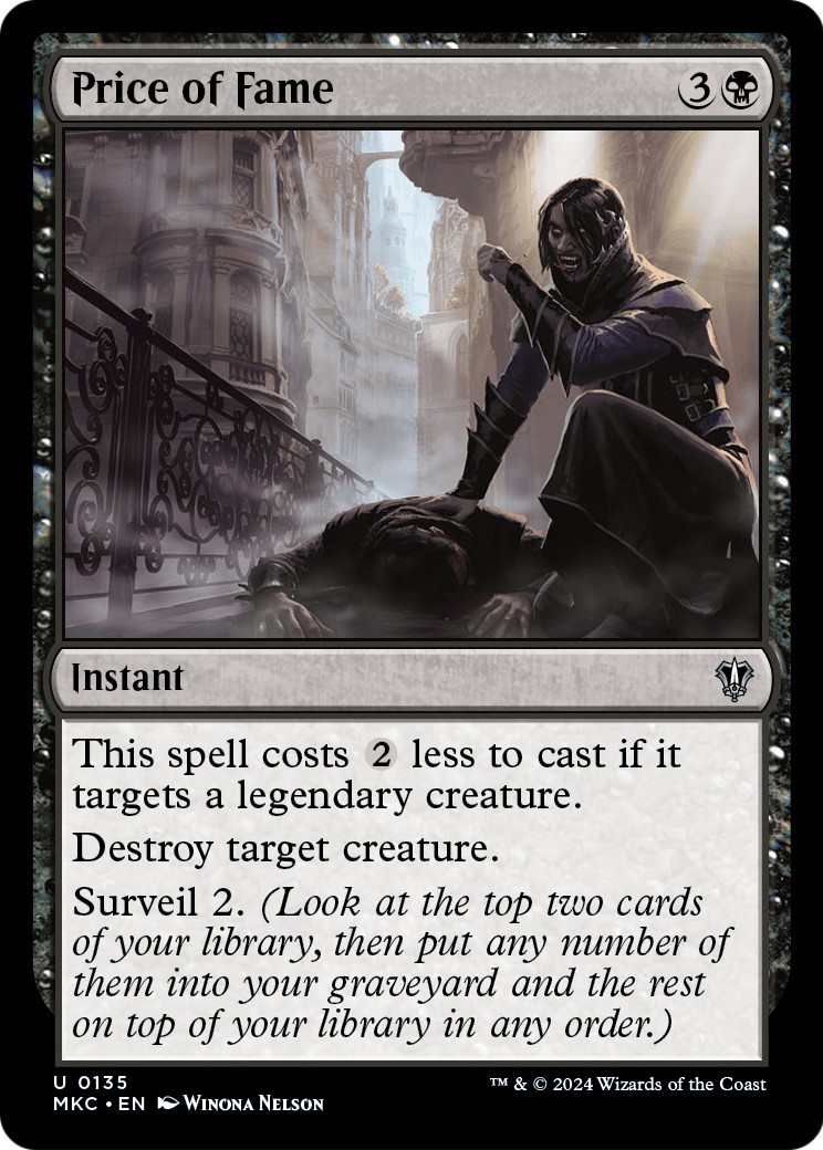 2024 Magic: The Gathering Murders at Karlov Manor 2024 Magic: The Gathering Murders at Karlov Manor #135 trading card