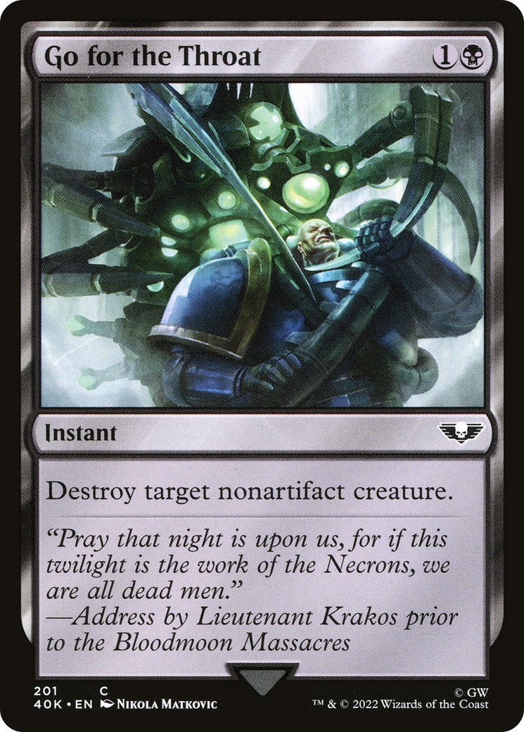 Go for the Throat - Image 1