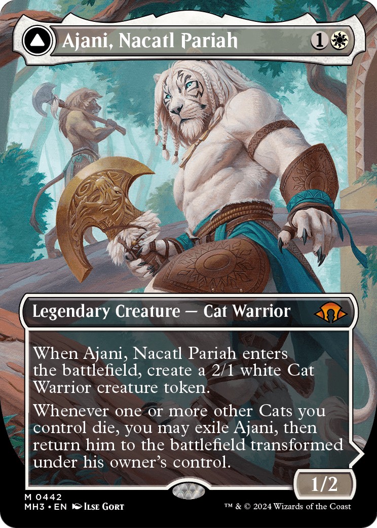 Ajani, Nacatl Pariah // Ajani, Nacatl Avenger - Image 1