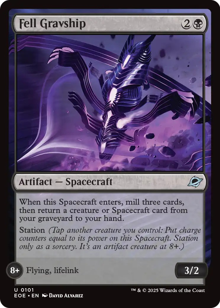 2025 Magic: The Gathering Edge of Eternities 2025 Magic: The Gathering Edge of Eternities #101 trading card