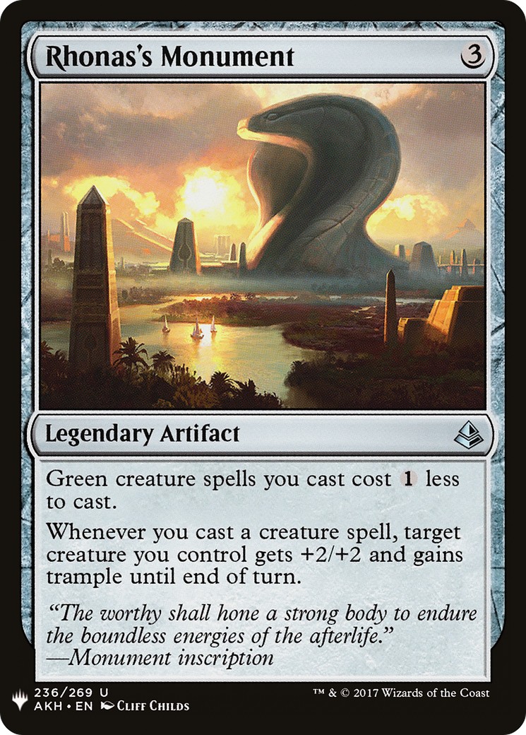 2019 Magic: The Gathering The List 2019 Magic: The Gathering The List #AKH-236 trading card