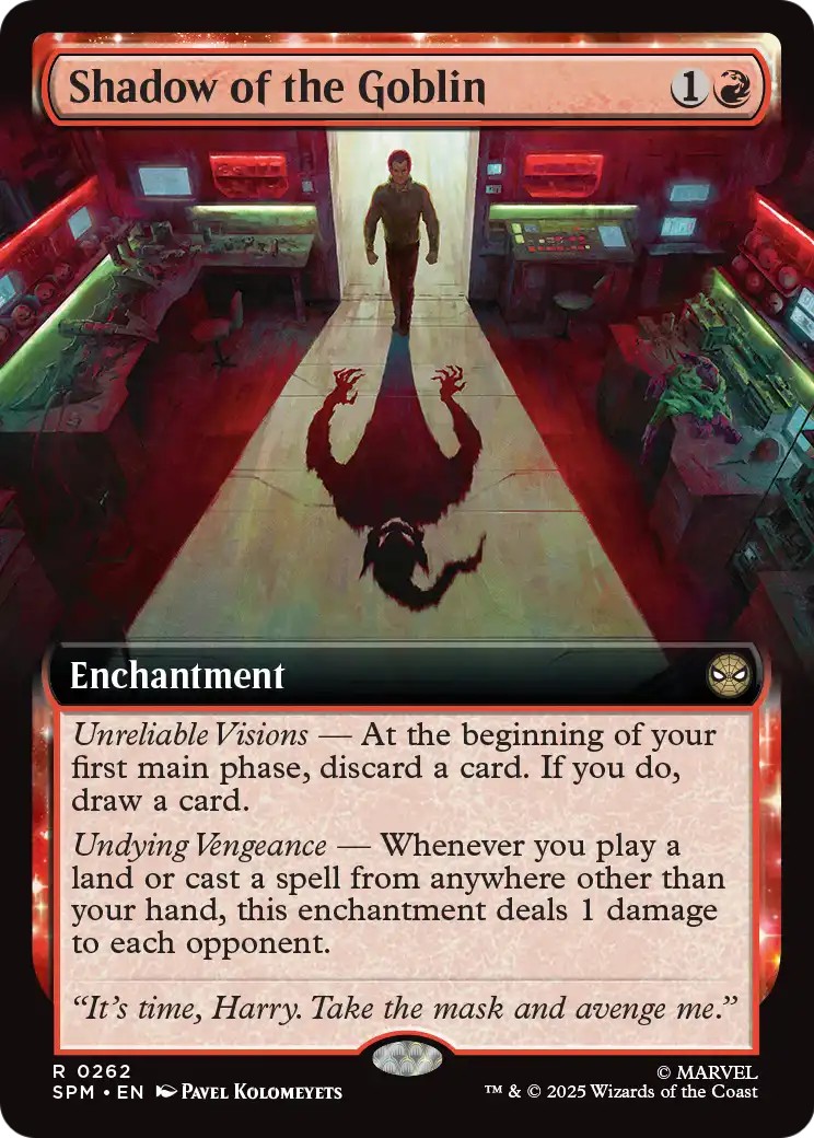 2025 Magic: The Gathering Marvel's Spider-Man 2025 Magic: The Gathering Marvel's Spider-Man #262 trading card