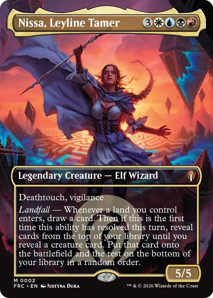 Nissa, Leyline Tamer (Commander · Mythic Rare · Normal)