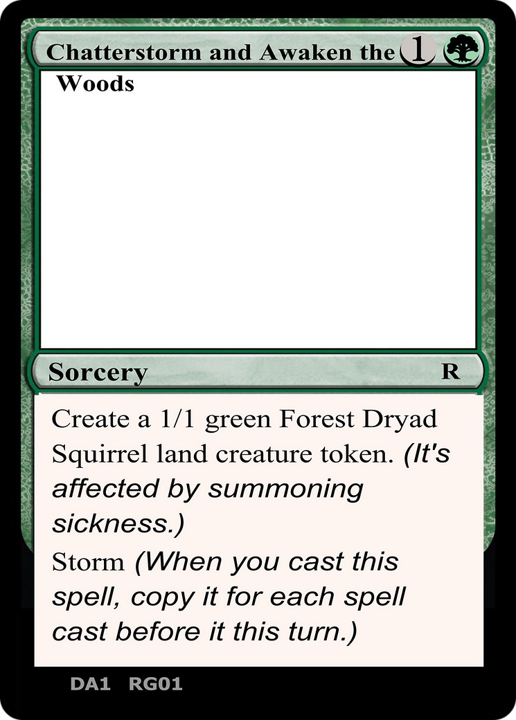 Chatterstorm and Awaken the Woods - Image 1
