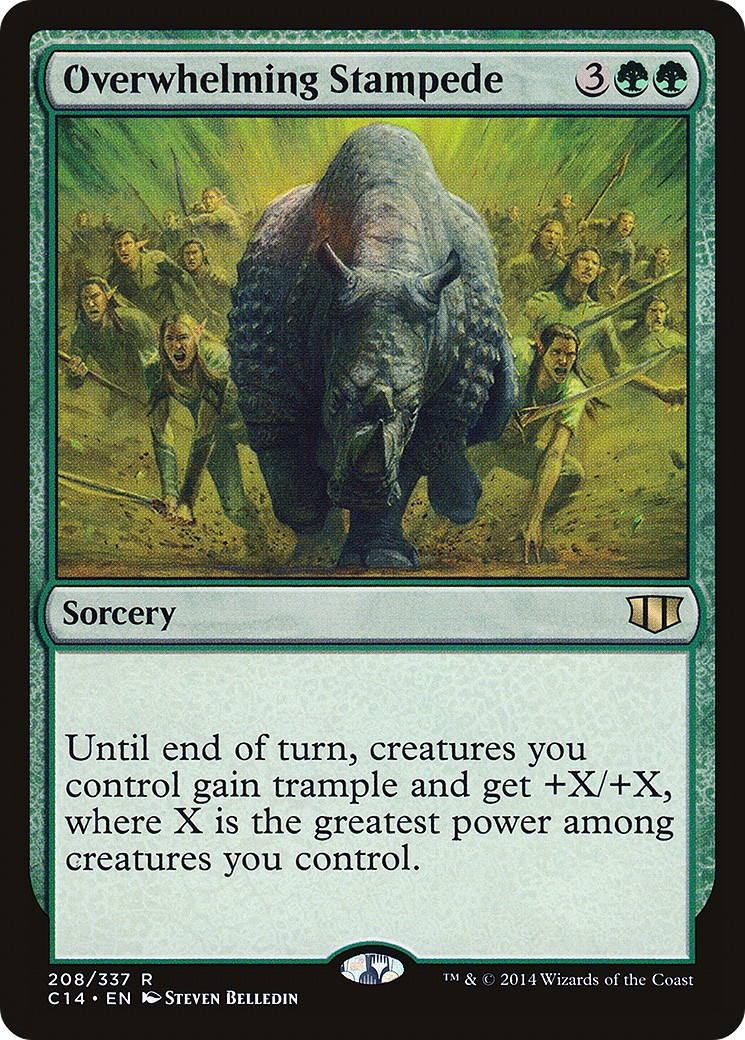 2014 Magic: The Gathering Commander 2014 Magic: The Gathering Commander #208 trading card