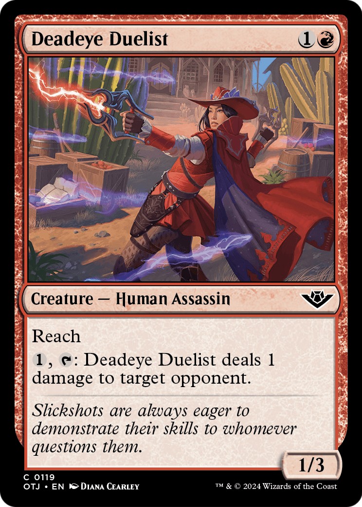 2024 Magic: The Gathering Outlaws of Thunder Junction 2024 Magic: The Gathering Outlaws of Thunder Junction #119 trading card