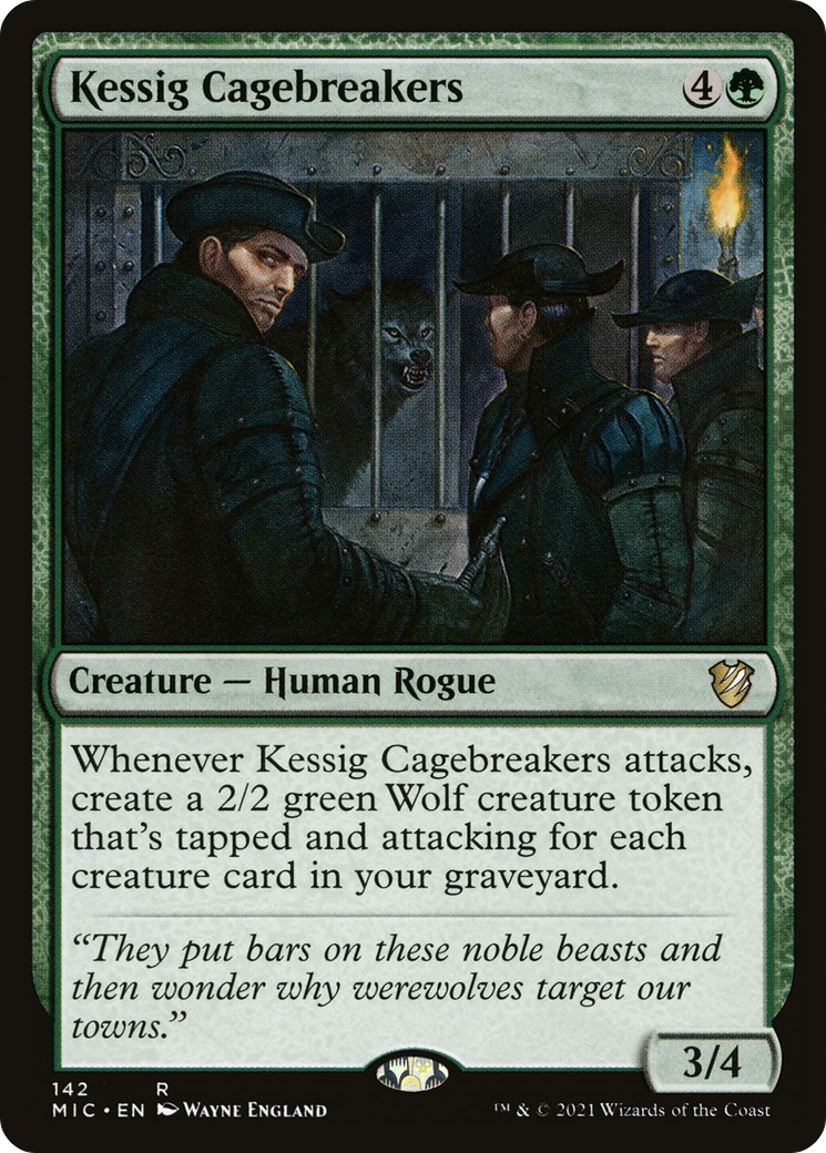 2021 Magic: The Gathering Midnight Hunt 2021 Magic: The Gathering Midnight Hunt #142 trading card