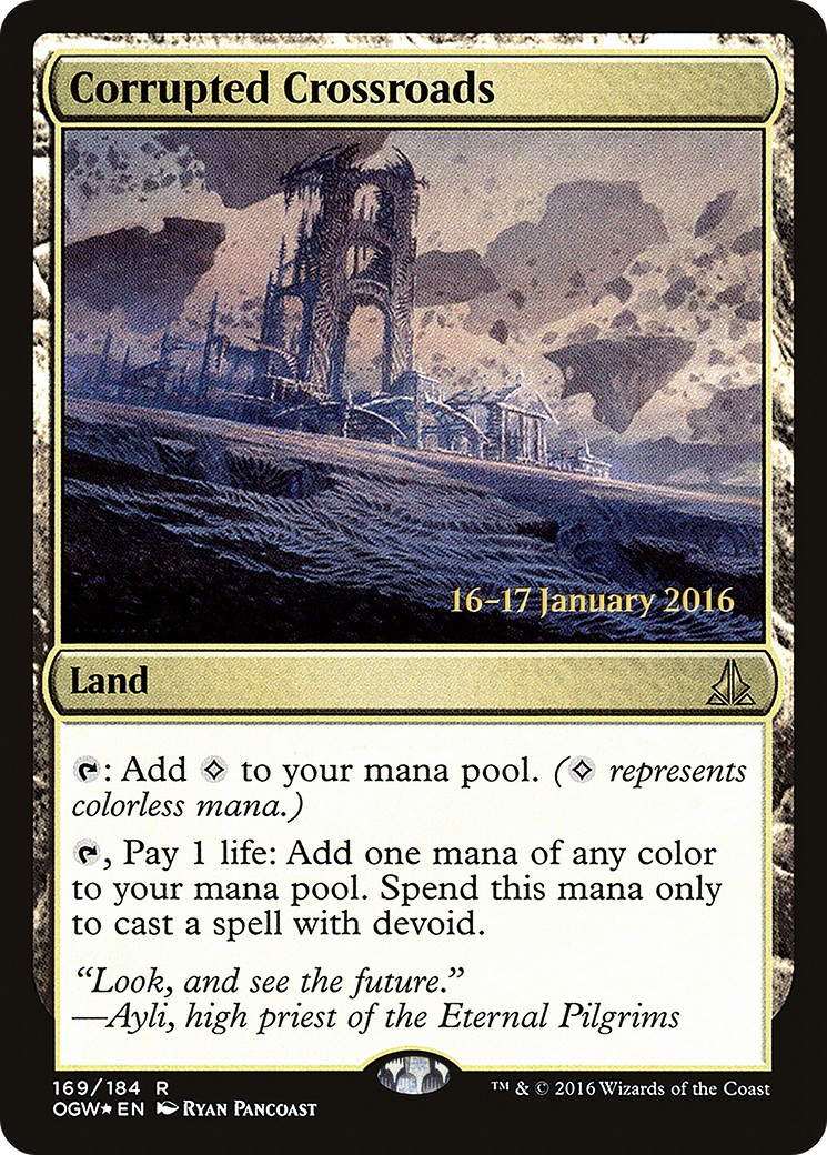 2016 Magic: The Gathering Oath of the Gatewatch Promos 2016 Magic: The Gathering Oath of the Gatewatch Promos #169s trading c