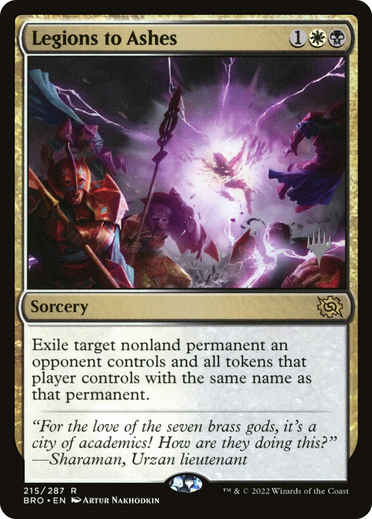 2022 Magic: The Gathering The Brothers' War Promos 2022 Magic: The Gathering The Brothers' War Promos #215p trading card