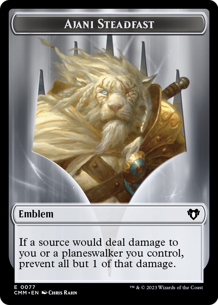 Ajani Steadfast Emblem - Image 1