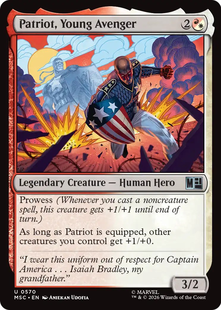 2026 Magic: The Gathering Marvel Super Heroes 2026 Magic: The Gathering Marvel Super Heroes #570 trading card
