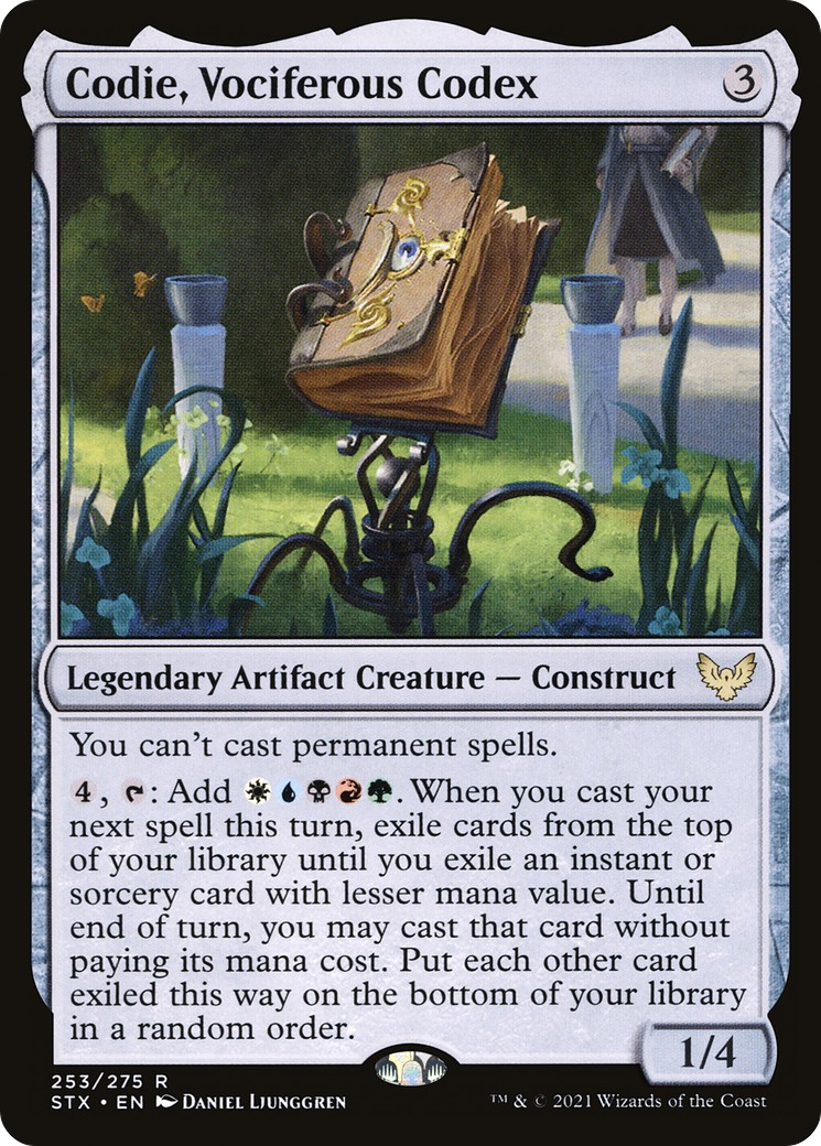 Codie, Vociferous Codex - Image 1