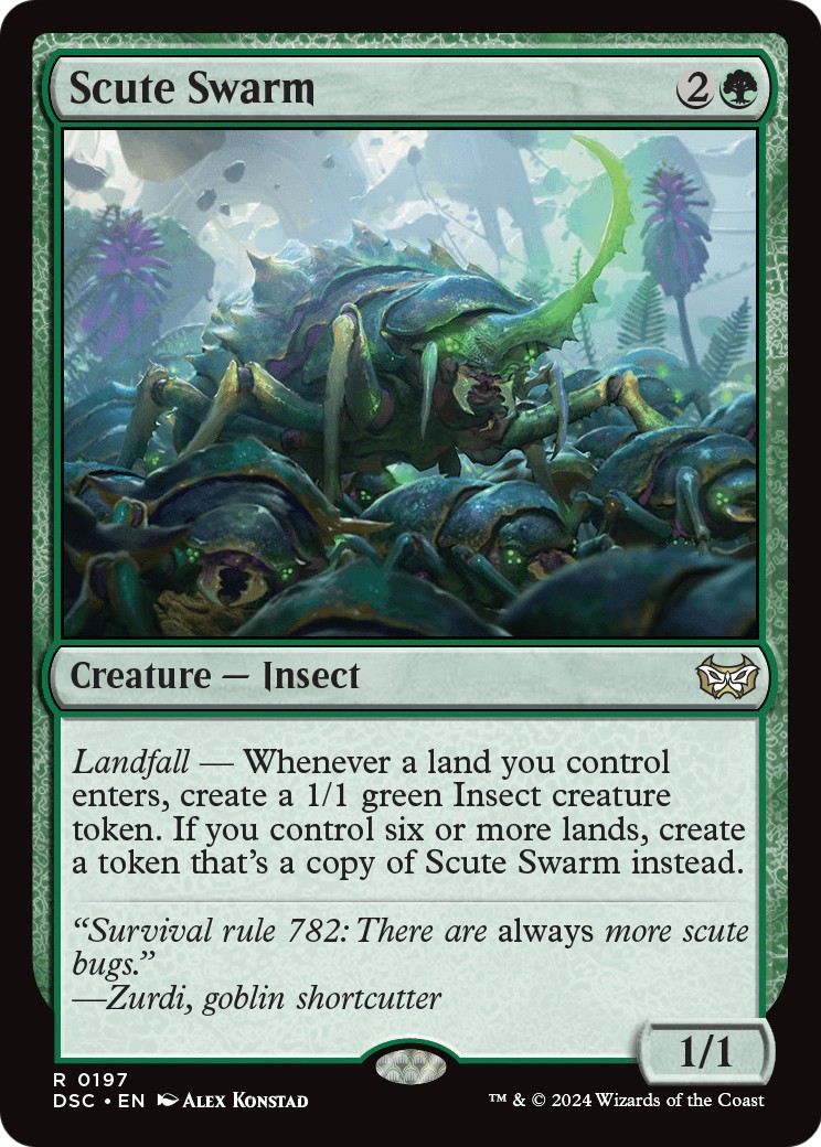 2024 Magic: The Gathering Duskmourn: House of Horror 2024 Magic: The Gathering Duskmourn: House of Horror #197 trading card