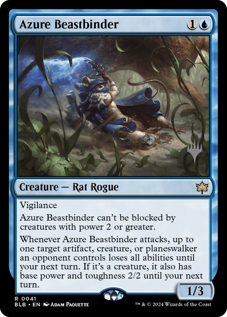 2024 Magic: The Gathering Bloomburrow Promos 2024 Magic: The Gathering Bloomburrow Promos #41p trading card
