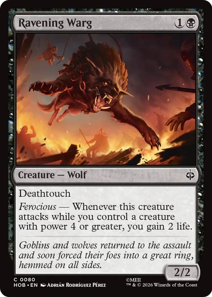 Ravening Warg - Image 1
