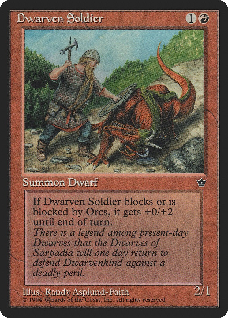 1994 Magic: The Gathering Fallen Empires 1994 Magic: The Gathering Fallen Empires #53b trading card