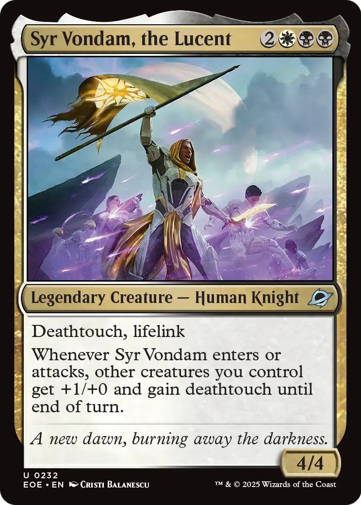 Syr Vondam, the Lucent - Image 1