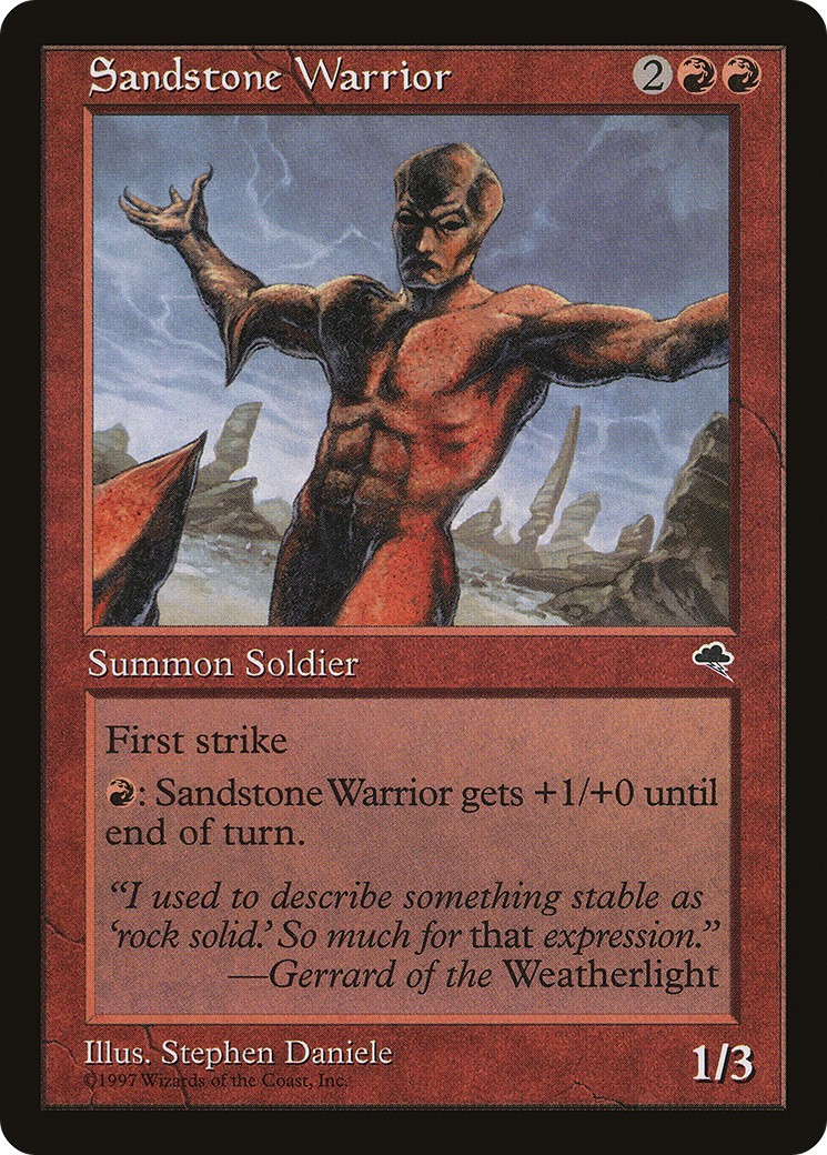 1997 Magic: The Gathering Tempest 1997 Magic: The Gathering Tempest #199 trading card
