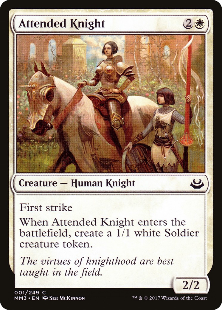 Attended Knight - Image 1