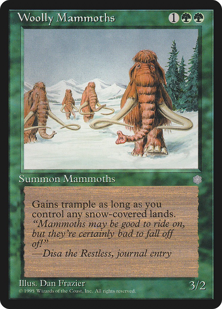 1995 Magic: The Gathering Ice Age 1995 Magic: The Gathering Ice Age #278 trading card