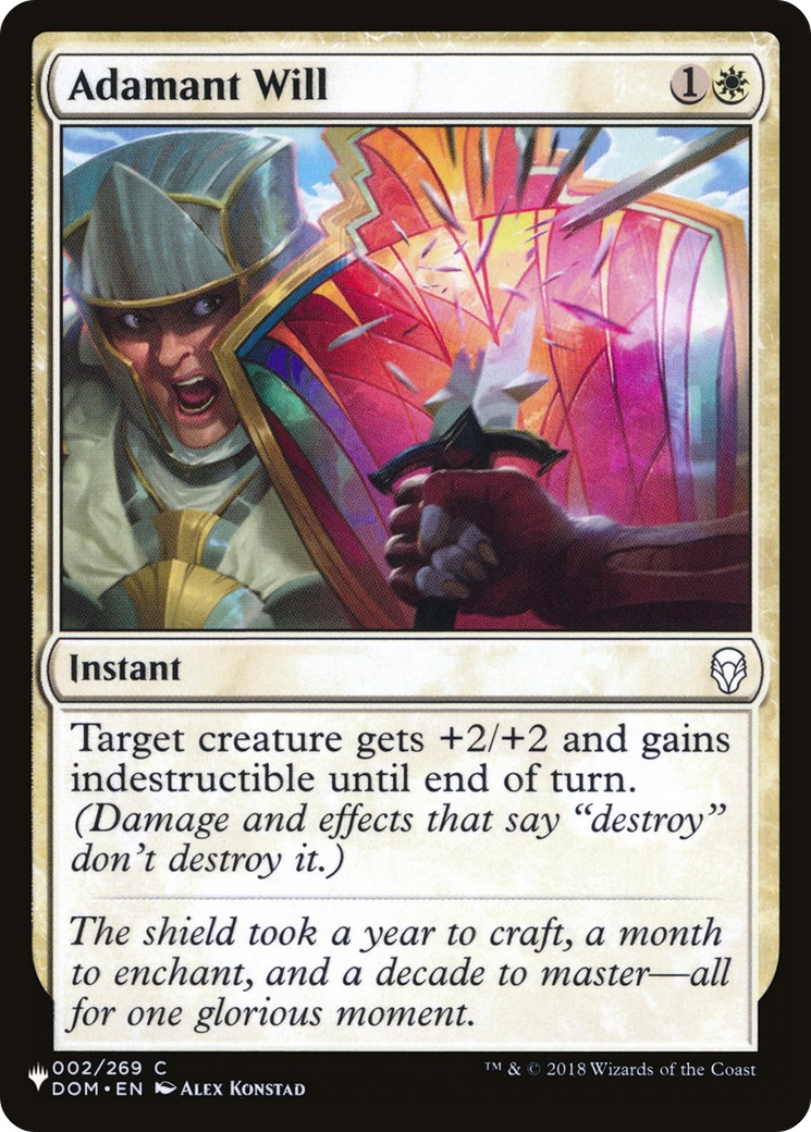 Adamant Will - Image 1