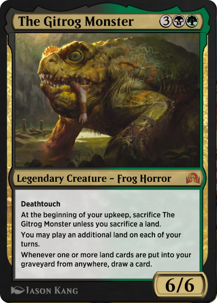 2020 Magic: The Gathering MTG Arena Promos The Gitrog Monster #103 trading card