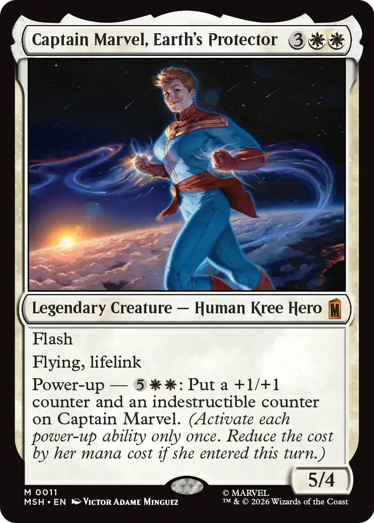Captain Marvel, Earth's Protector - Image 1