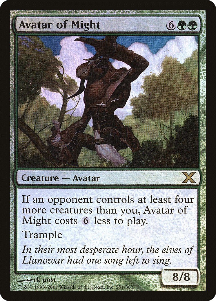 2007 Magic: The Gathering Tenth Edition 2007 Magic: The Gathering Tenth Edition #251★ trading card