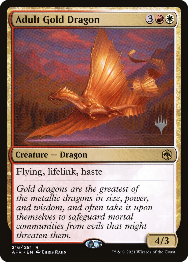 Adult Gold Dragon - Image 1
