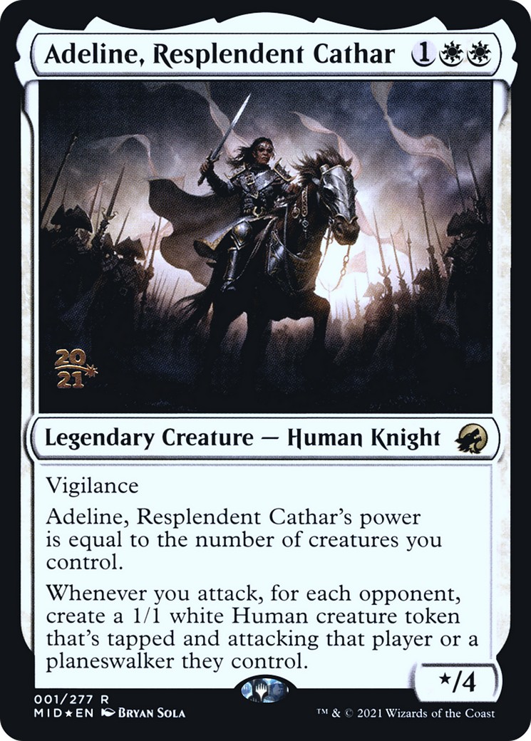 2021 Magic: The Gathering Innistrad: Midnight Hunt Promos 2021 Magic: The Gathering Innistrad: Midnight Hunt Promos #1s tradi