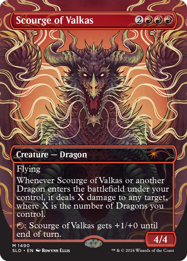 2024 Magic: The Gathering Secret Lair Drop 2024 Magic: The Gathering Secret Lair Drop #1490 trading card