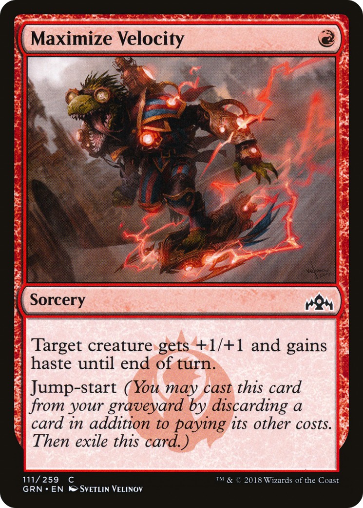 Maximize Velocity - Image 1
