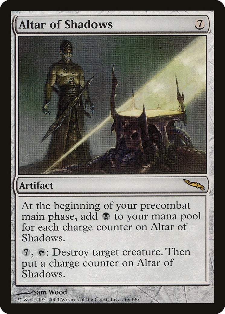 2003 Magic: The Gathering Mirrodin 2003 Magic: The Gathering Mirrodin #143 trading card