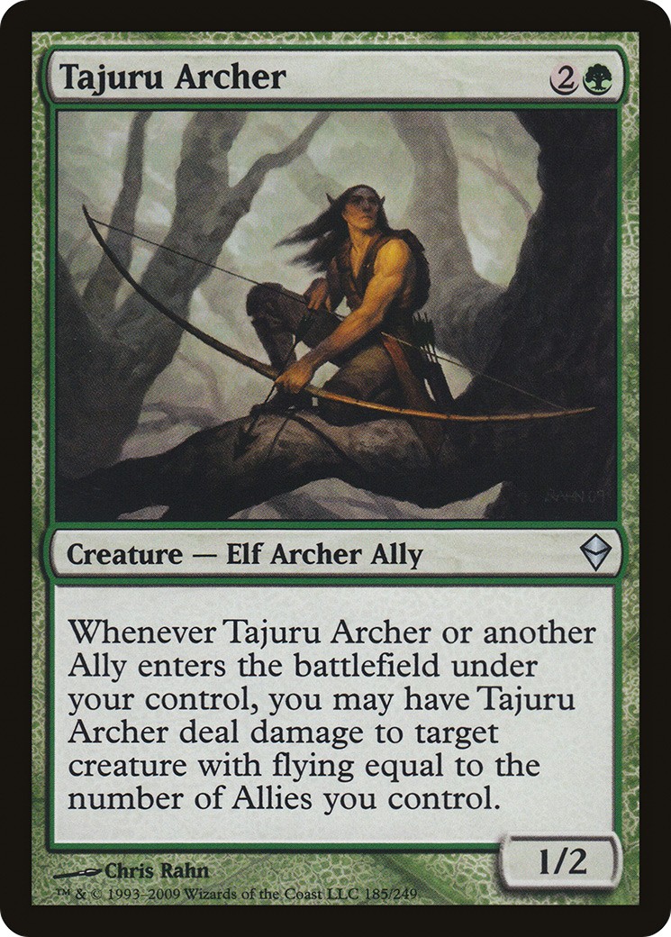 2009 Magic: The Gathering Zendikar 2009 Magic: The Gathering Zendikar #185 trading card