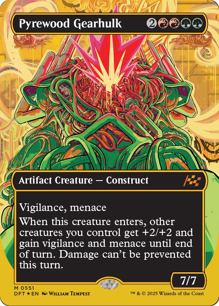 2025 Magic: The Gathering Aetherdrift 2025 Magic: The Gathering Aetherdrift #551 trading card