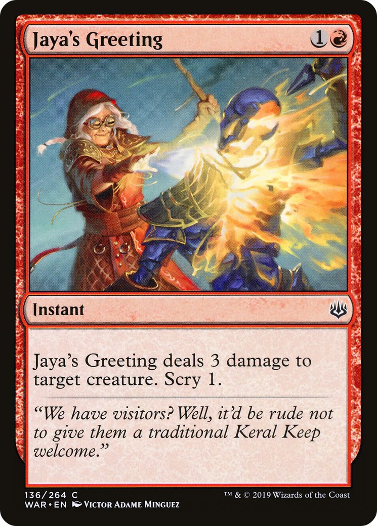 2019 Magic: The Gathering War of the Spark 2019 Magic: The Gathering War of the Spark #136 trading card